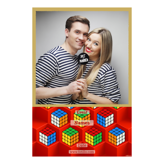 Dzień kostki Rubika + kostki + 325 złoty z podpisem Dzień kostki Rubika + kostki + 325 złoty z podpisem