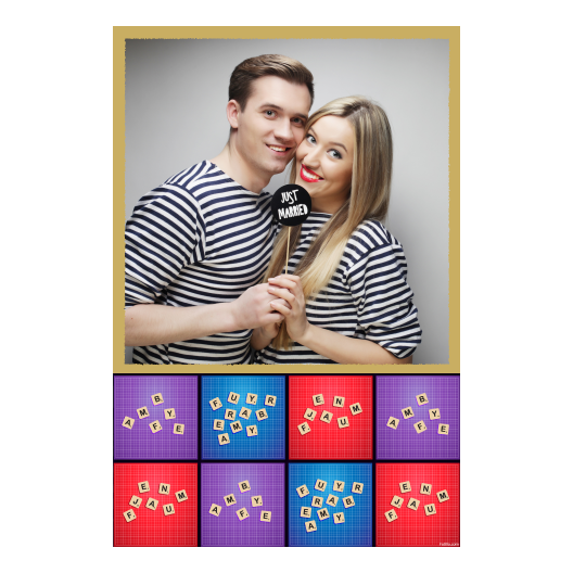 Dzień Scrabble + litery + 325 złoty Dzień Scrabble + litery + 325 złoty