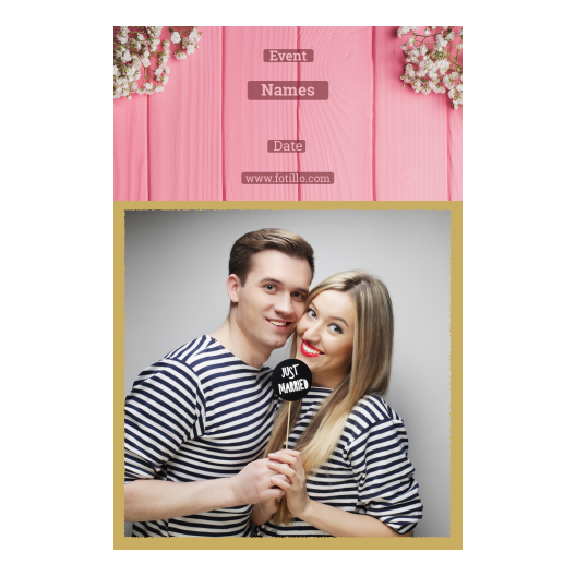 Różowe przyjęcie + deski + 326 złoty z podpisem Różowe przyjęcie + deski + 326 złoty z podpisem