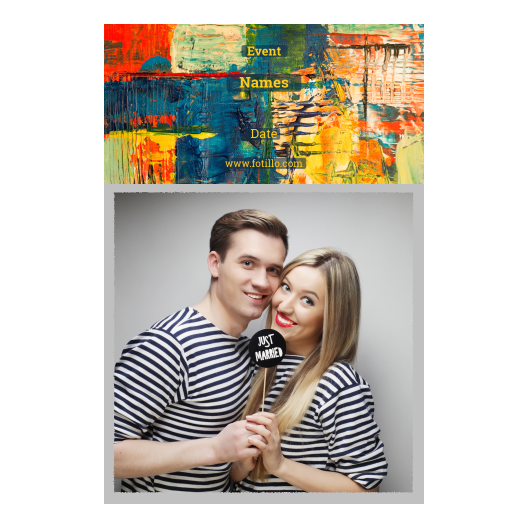 Obraz + kwadraty + 326 z podpisem Obraz + kwadraty + 326 z podpisem