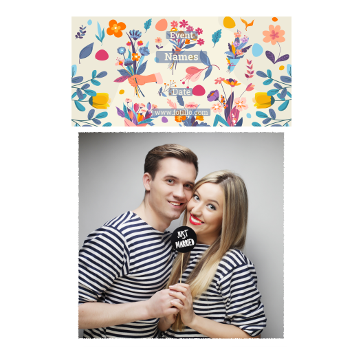 Dzień Florystów + kwiaty + 326 biały z podpisem Dzień Florystów + kwiaty + 326 biały z podpisem