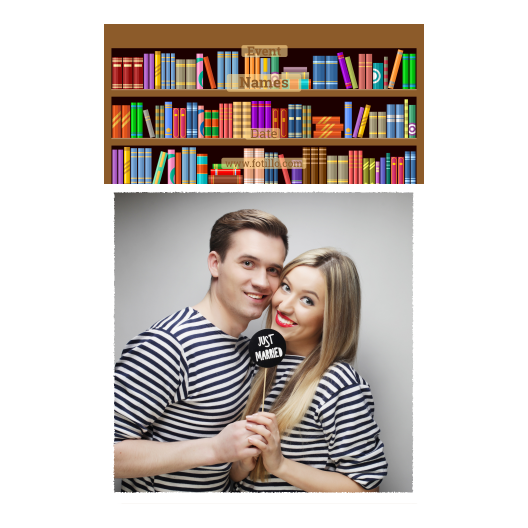 Dzień Bibliotekarza + książki + 326 biały z podpisem Dzień Bibliotekarza + książki + 326 biały z podpisem