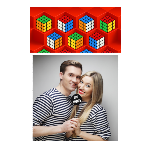 Dzień kostki Rubika + kostki + 326 biały Dzień kostki Rubika + kostki + 326 biały