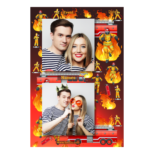 Dzień Strażaków + ogień + 328 brak ramki z podpisem Dzień Strażaków + ogień + 328 brak ramki z podpisem