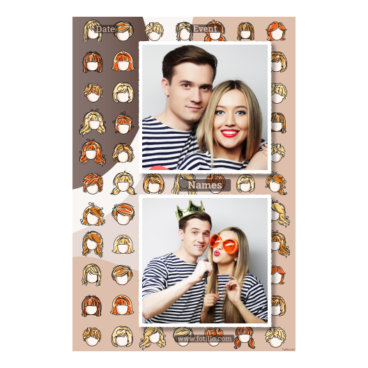 Ddzień peruki 329 biały z podpisem Ddzień peruki 329 biały z podpisem