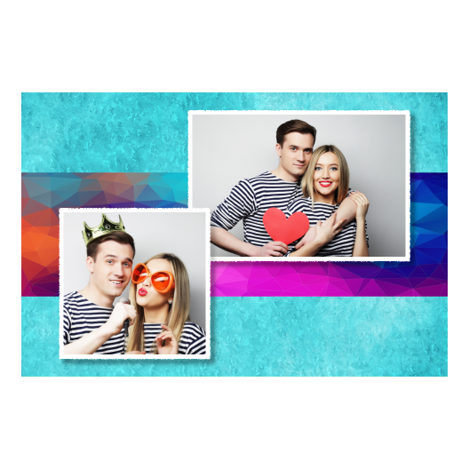 Niebieska impreza + trójkąty + 401 biały Niebieska impreza + trójkąty + 401 biały