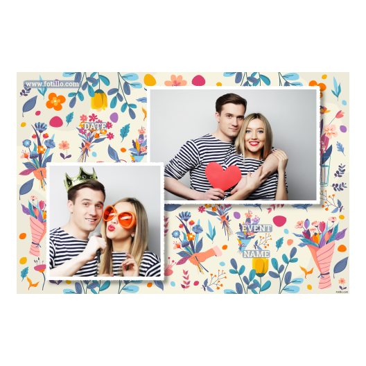 Dzień Florystów + kwiaty + 401 biały z podpisem Dzień Florystów + kwiaty + 401 biały z podpisem