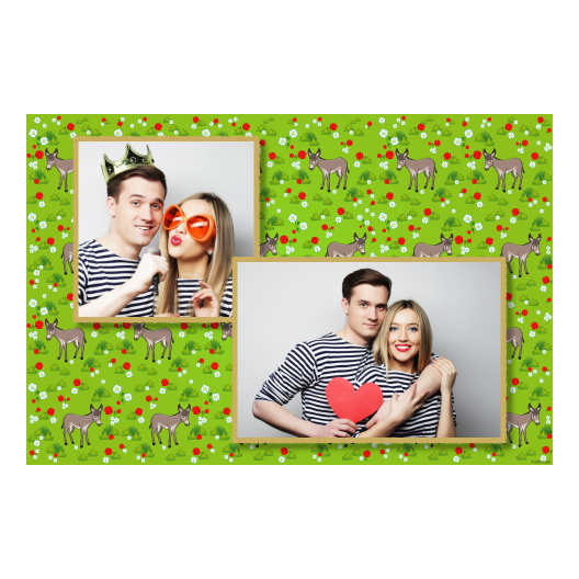 Dzień Osła + kwiaty, zwierzęta + 403 złoty Dzień Osła + kwiaty, zwierzęta + 403 złoty