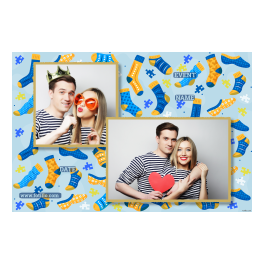 Dzień Zagubionej Skarpetki + łamigłówki + 403 złoty z podpisem Dzień Zagubionej Skarpetki + łamigłówki + 403 złoty z podpisem