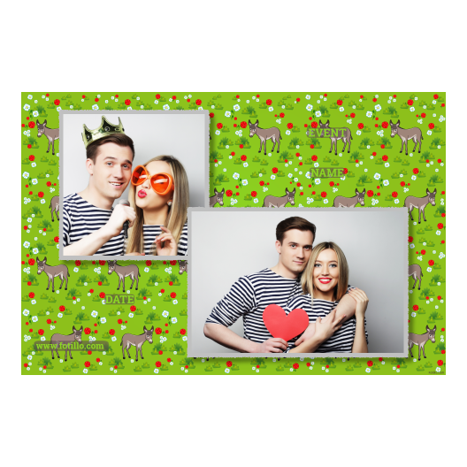 Dzień Osła + kwiaty, zwierzęta + 403 z podpisem Dzień Osła + kwiaty, zwierzęta + 403 z podpisem