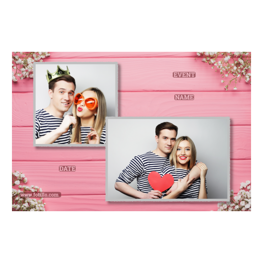 Różowe przyjęcie + deski + 403 z podpisem Różowe przyjęcie + deski + 403 z podpisem