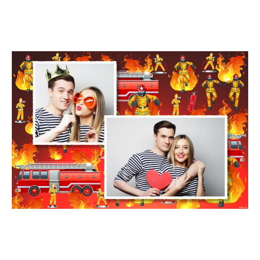 Dzień Strażaków + ogień + 403 biały Dzień Strażaków + ogień + 403 biały