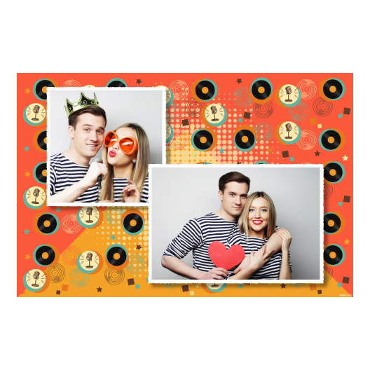 Dzień Płyty Winylowej + mikrofony i winyle + 403 biały Dzień Płyty Winylowej + mikrofony i winyle + 403 biały