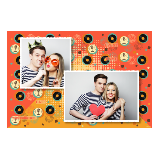 Dzień Płyty Winylowej + mikrofony i winyle + 403 biały z podpisem Dzień Płyty Winylowej + mikrofony i winyle + 403 biały z podpisem