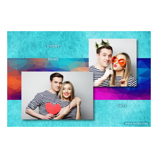 Niebieska impreza + trójkąty + 404 brak ramki z podpisem Niebieska impreza + trójkąty + 404 brak ramki z podpisem