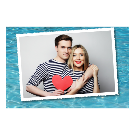 Woda + fale + 405 biały Woda + fale + 405 biały