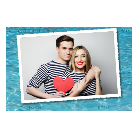 Woda + fale + 405 biały z podpisem Woda + fale + 405 biały z podpisem