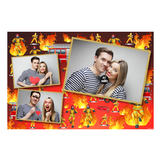 Dzień Strażaków + ogień + 406 złoty Dzień Strażaków + ogień + 406 złoty