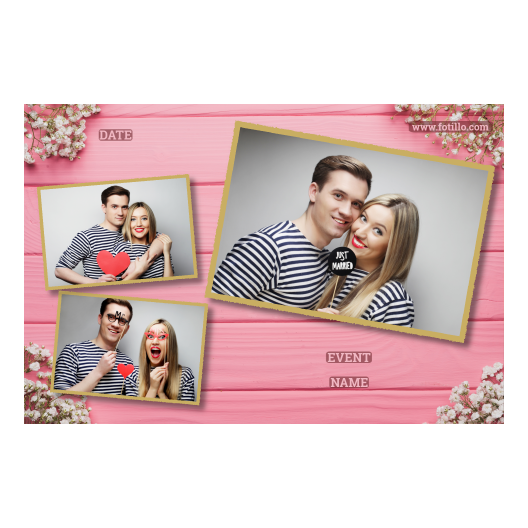 Różowe przyjęcie + deski + 406 złoty z podpisem Różowe przyjęcie + deski + 406 złoty z podpisem