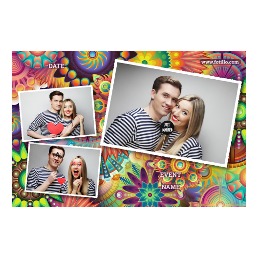 Mandale + kolaż + 406 biały z podpisem Mandale + kolaż + 406 biały z podpisem