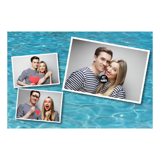 Woda + fale + 406 biały Woda + fale + 406 biały