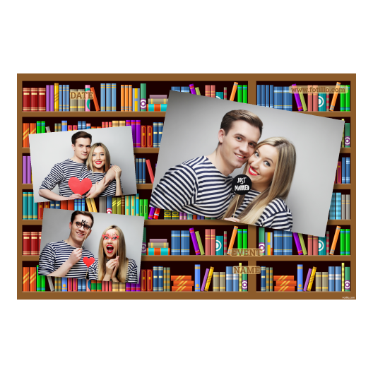 Dzień Bibliotekarza + książki + 406 brak ramki z podpisem