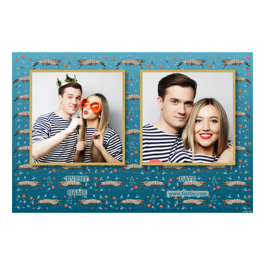 Dzień Krewetki + Zwierząt + 407 złoty z podpisem Dzień Krewetki + Zwierząt + 407 złoty z podpisem