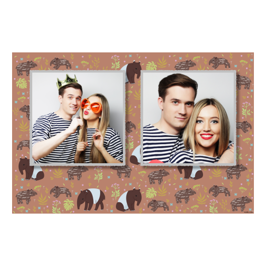 Dzień Tapira + liście i zwierzęta + 407 Dzień Tapira + liście i zwierzęta + 407