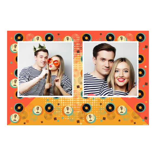 Dzień Płyty Winylowej + mikrofony i winyle + 407 biały Dzień Płyty Winylowej + mikrofony i winyle + 407 biały