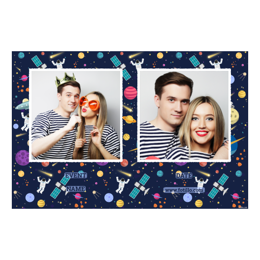 Dzień Kosmosu + planety i gwiazdy + 407 biały z podpisem Dzień Kosmosu + planety i gwiazdy + 407 biały z podpisem