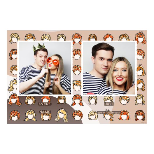 Ddzień peruki 407 biały z podpisem Ddzień peruki 407 biały z podpisem