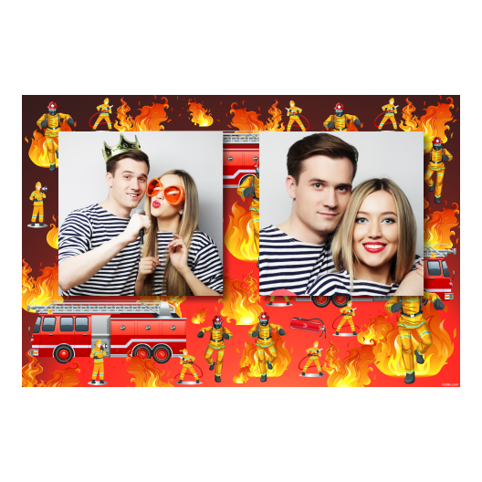 Dzień Strażaków + ogień + 407 brak ramki Dzień Strażaków + ogień + 407 brak ramki