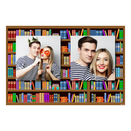 Dzień Bibliotekarza + książki + 407 brak ramki