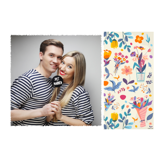 Dzień Florystów + kwiaty + 408 biały Dzień Florystów + kwiaty + 408 biały