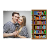 Dzień Bibliotekarza + książki + 408 biały z podpisem Dzień Bibliotekarza + książki + 408 biały z podpisem
