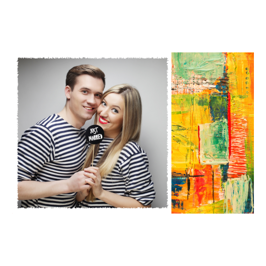 Obraz + kwadraty + 408 biały Obraz + kwadraty + 408 biały