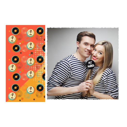 Dzień Płyty Winylowej + mikrofony i winyle + 409 biały Dzień Płyty Winylowej + mikrofony i winyle + 409 biały