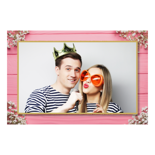 Różowe przyjęcie + deski + 410 złoty