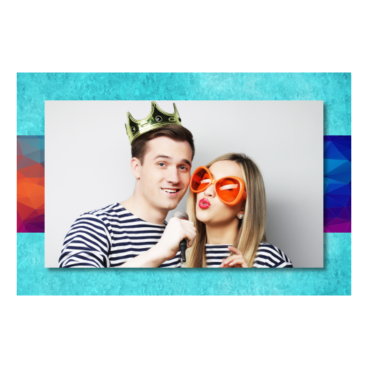 Niebieska impreza + trójkąty + 410 brak ramki Niebieska impreza + trójkąty + 410 brak ramki