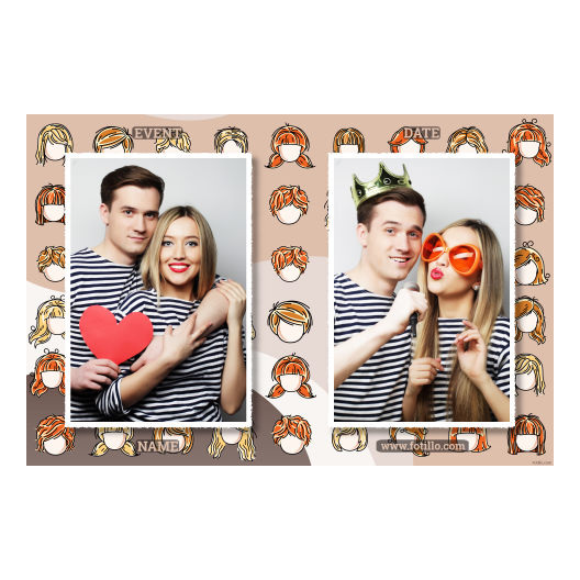 Ddzień peruki 411 biały z podpisem Ddzień peruki 411 biały z podpisem