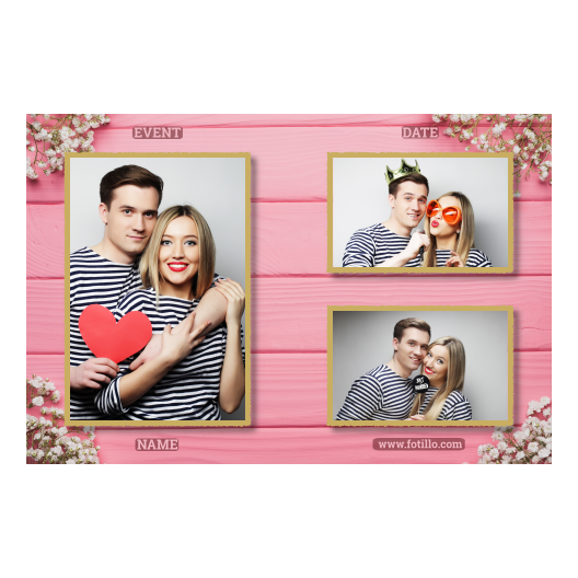 Różowe przyjęcie + deski + 413 złoty z podpisem Różowe przyjęcie + deski + 413 złoty z podpisem