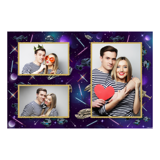 Dzień Gwiezdnych Wojen + gwiazdy, statki kosmiczne + 414 złoty Dzień Gwiezdnych Wojen + gwiazdy, statki kosmiczne + 414 złoty