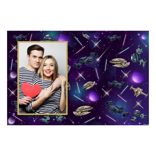 Dzień Gwiezdnych Wojen + gwiazdy, statki kosmiczne + 415 złoty Dzień Gwiezdnych Wojen + gwiazdy, statki kosmiczne + 415 złoty