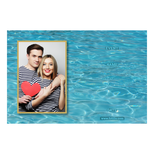 Woda + fale + 415 złoty z podpisem