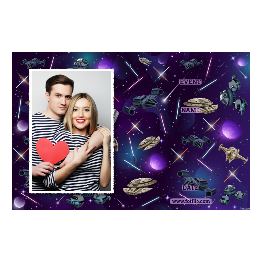 Dzień Gwiezdnych Wojen + gwiazdy, statki kosmiczne + 415 biały z podpisem Dzień Gwiezdnych Wojen + gwiazdy, statki kosmiczne + 415 biały z podpisem