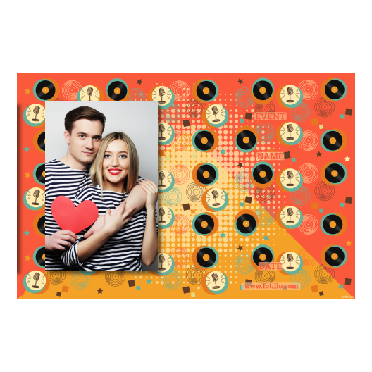 Dzień Płyty Winylowej + mikrofony i winyle + 415 brak ramki z podpisem Dzień Płyty Winylowej + mikrofony i winyle + 415 brak ramki z podpisem