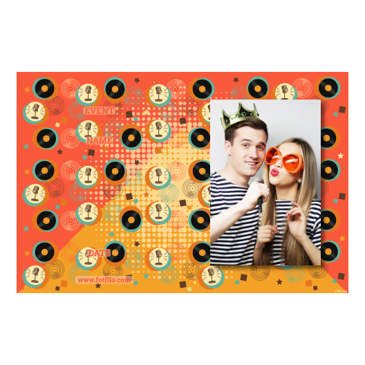 Dzień Płyty Winylowej + mikrofony i winyle + 416 brak ramki z podpisem