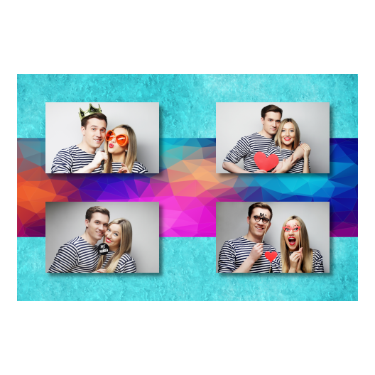 Niebieska impreza + trójkąty + 417 brak ramki Niebieska impreza + trójkąty + 417 brak ramki