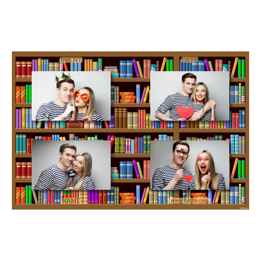 Dzień Bibliotekarza + książki + 417 brak ramki z podpisem Dzień Bibliotekarza + książki + 417 brak ramki z podpisem