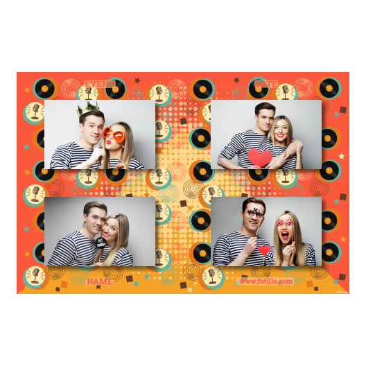 Dzień Płyty Winylowej + mikrofony i winyle + 417 brak ramki z podpisem Dzień Płyty Winylowej + mikrofony i winyle + 417 brak ramki z podpisem